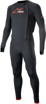 Alpinestars Race System Long 1-Piece Undersuit, black, Size 3XL for Men