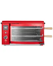Brazilian Flame Electric Rotisserie 2-Skewer Brazilian Grill