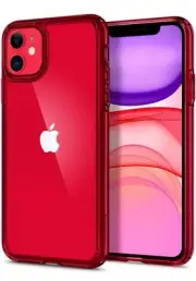 Spigen Ultra Hybrid Designed for Apple iPhone 11 Case (2019) - Red Crystal (G1)
