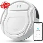 Robot Vacuum 2200Pa Suction,Self-Charging,Wifi/App/Alexa,Pet Hair,M210 Pro White