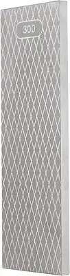 Diamond Sharpening Stone Kit, 8 x 3 Inch Double Sided (300/1000 Grit) Bench S...