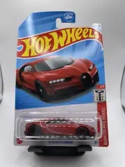 Hot Wheels 16 Bugatti Chiron Red #201 Mainline 2024