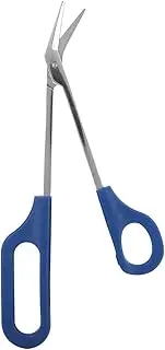 Long Handle Scissors, Stainless Steel Long Handle Small Scissors, Long Handled Toenail Scissors Clippers, Fingernail Cuticle Nail Scissor for Seniors Women Men