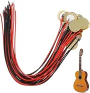 GLSTOY Pickup Transducer for Guitar Drum Acoustic Instruments Brass Material Trigger Included