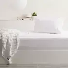 Park Avenue King Single 500TC Bamboo Cotton Sheet w/ 2x Pillowcases Set White