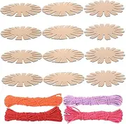 1Set Basket Weaving Kit Supplies with Ropes for Crafting for Home Classrooms Creative Activities