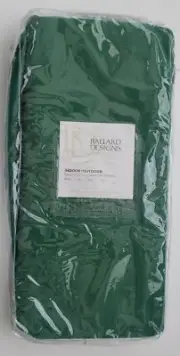 Ballard Designs Indoor/Outdoor Sunbrella Curtain Drape Panel Grommet 50x84 GREEN