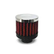 SAAS Mini Air Breather Red 20mm Neck Urethane Base with Hose Clamps