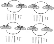 KAILIKETIY Child Furniture Anchors Proofing Straps 4 Sets Safety Straps Furniture Prevention Tool