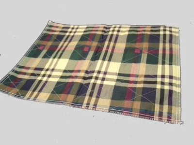 6 pc 34x36 Plaid Reusable Washable Pet Dog Cat Puppy Training Pad Hospital Grade