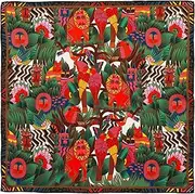 [BURSA İPEQ] Patterned Hair Bandana for Women Men | Silk Appearance Face Mask, Square Scarf, Headband, Handkerchief, Neck Scarf