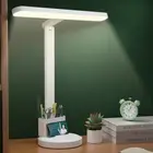 Modern Bedside Lamp Touch Control Night Bed Lamp 3 Color Modes for Study Reading