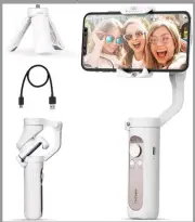 Hohem iSteady X Smartphone Foldable 3-Axis Gimbal Handheld Stabilizer. NEW N BOX