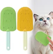 ARREBOL Silicone Cat Brush, Cat Tongue Comb for Indoor Cats （2 pack）