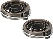uxcell Drill Press Spring Drill Press Quill Feed Return Coil Spring Assembly Spring Steel Chemical Blackening Finish 1100mm Expand Long 45 x 10 x 0.8mm 2 Pcs