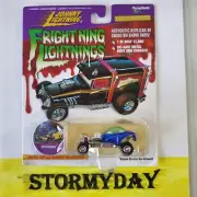 Johnny Lightning diecast MYSTERION blue color