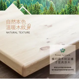 Boden-森林家具 艾里斯5尺雙人梣木實木床架/床組 (床頭附USB插座-不含床墊)