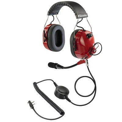 Arrowmax AHDH0042-RD-I2 Noise Cancelling Headset for ICOM IC-F3000 IC-F2000