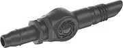 Gardena Micro-Drip-System Connector 4.6 mm (3/16 inch): Accessory for connecting supply pipes and irrigation lines, for extending pipes, with Easy & Flexible connection technology (13213-20)