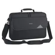 Targus 15.6' Intellect Bag Clamshell Laptop Case with Padded Laptop Compartment - Black