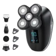 Rechargeable Rotary Shaver Electric Razors for Women - Head Shavers for Bald Men