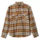 Brixton Bowery L/S Flannel Off White/Whitecap/Dark Earth