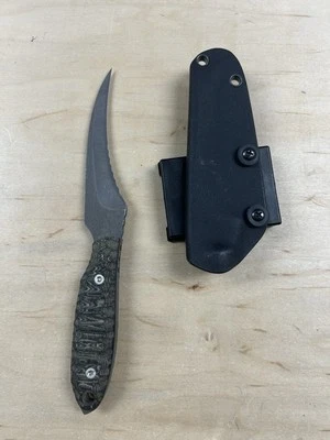 Steve Ryan Custom Pikal Fixed Blade - G10 - Satin S30V Partially Serrated