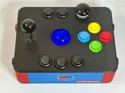 SuperBox64 Xmas Retro Arcade Game Console Joystick Trackball Spinner 8GB 4TB BLU
