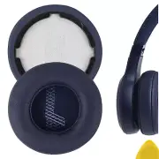 Geekria Protein Leather Ear Pads for JBL LIVE 400BT Headphones (Blue)