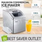 Maxkon 3.2L Ice Cube Maker Machine Portable Commercial Freezer Benchtop Counter