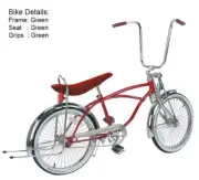 20" Lowrider Springer Fork Kids Hero Boy Training Wheels 72 spoke Classic Comple