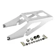 Chrome Two Up Mounting Rack Fit For Harley Softail Sport Glide FLSB 2018-2023 19