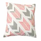 Pink Arrow Indoor Outdoor Cushion - 45cm Decorative Plush Pillow Includes Insert