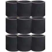 9pack Foam Filter For Shop-vac,vacmaster & Genie Shop Wet Dry Vacuums