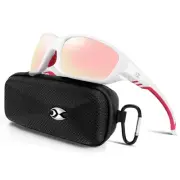 Sports Polarized Sunglasses for Men: Womens UV400 Protection Sun Glasses Wrap...