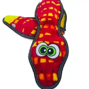 Outward Hound Tough Seamz 6-Squeaker Snake Dog Toy with No Stuffing