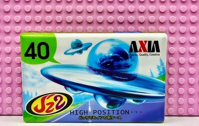 AXIA J'Z 2 40 VS. II TYPE II BLANK CASSETTE TAPE (1) (SEALED)