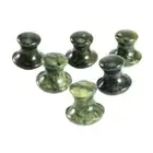 Jade Mushroom Shape Gua Sha Board Face Back Body Massager Face Roller Massag GF