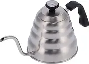 1200ml Stainless Steel Gooseneck Hand Coffee Pot with Thermometer, Coffee Utensils, Suitable for Kitchen