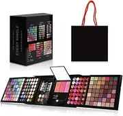 All In One Makeup Gift Kit - Ultimate Color Combination Set -119 Eyeshadow, 35 Lip Gloss, 3 Blushes,14 Concealer, 6 Contour Powder, 4 Brushes, 6 Sticks & 1 Mirror, 177 Colors Make Up Set Pallet (177 Colors)