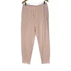 NWT Sweaty Betty Size 14 Nestle Up Taper Trouser Organic Cotton Antique Pink