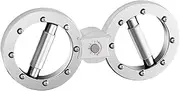 Arm Workout Equipment - Stainless Steel Forearm Trainer - Ergonomic Grip Strength Tool | For Muscle Building | Wrist Roller | Strength Enhancer For Gym Training | Fitness Enthusiasts And Home Use