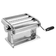 MARCATO Made in Italy Ampia 180 Classic Manual Pasta Machine, Chrome Steel. M...