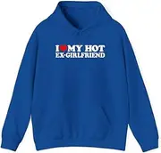 [X.Style] I Love My Hot Ex-Girlfriend ds042 Hoodie Royal XL