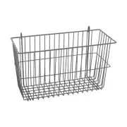 Metro H212-DSG Storage Basket for Super Erecta Wire Shelving, Smoked Glass, 17.