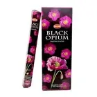 BLACK OPIUM INCENSE STICKS-Hem 12 x Hex Packs Wicca Smudge Pagan 240 STICKS