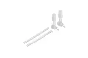 CamelBak Eddy+ PLUS Kids Bottle Replacement Bite Valves and Straws - Clear (2 Pack)