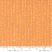 Fresh Fig Favorites Words Orange by Fig Tree for Moda 1/2 Yard 20414 13