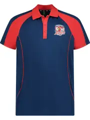 Roosters NRL Adult Polo Shirt ROOSTERS (SOLID)