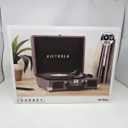 Victrola The Journey+ Bluetooth Record Player / Dark Red / VSC-400SB MAG